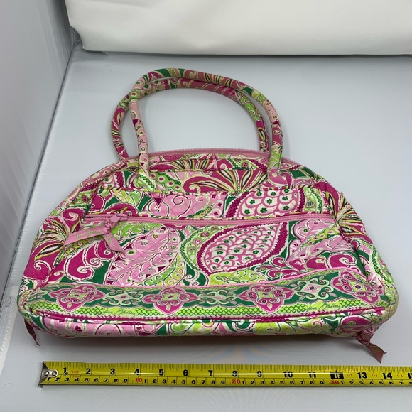 Vera Bradley Purse Pink Print - Picture 5 of 6